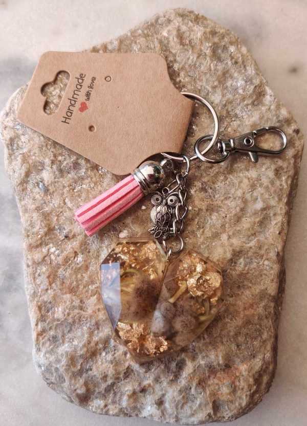 Edelweiss Keychain-Gold foil Edition