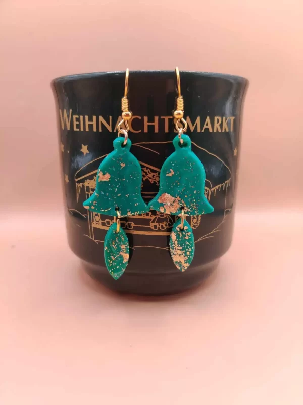 Bell 🔔 Earrings (18k Gold Plated Hooks)