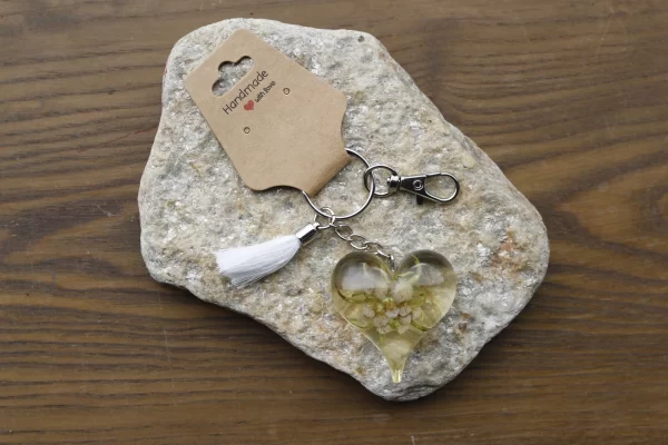 Edelweiss Keychain-Clear Edition