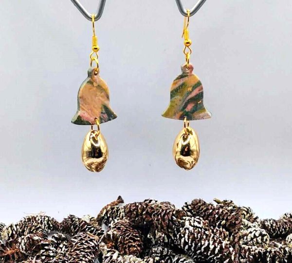 Bell 🔔 Earrings (18k Gold Plated Hooks)