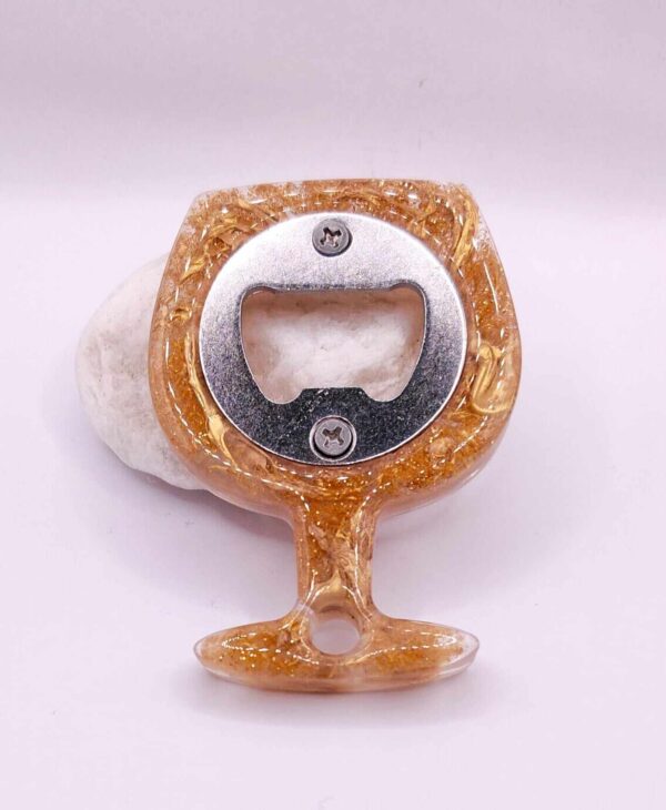 Resin bottle opener (Gold)