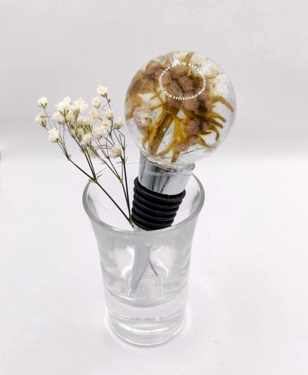 Wine bottle stopper (Edelweiss)